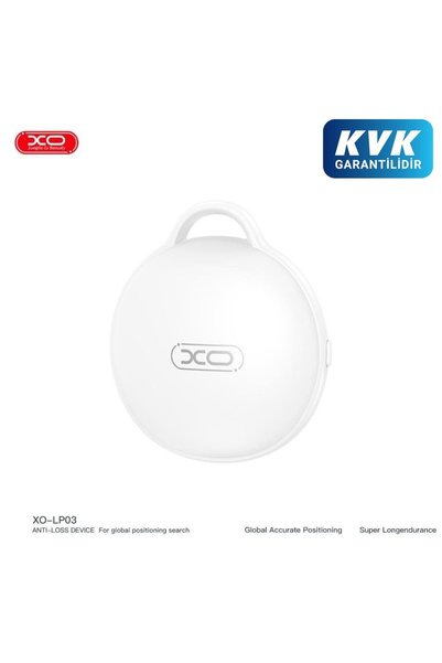 Xo LP03 Gps Akıllı Konum Belirleyici Kayıp Önleyici Takip Cihazı Find My Uyumlu