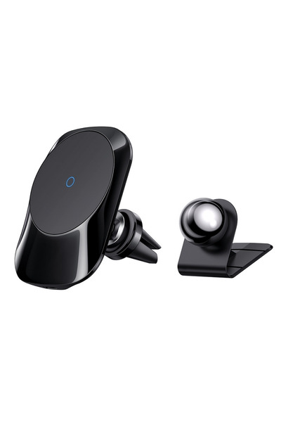 Mcdodo CH-7071 MAGNETİC WİRELESS ŞARJLI 15W ARAÇİÇİ TELEFON TUTUCU-SİYAH