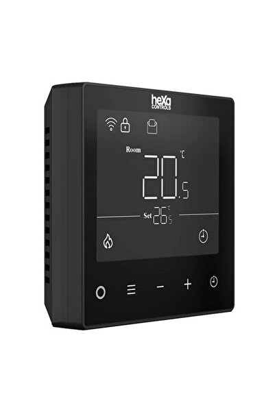 Hexa Controls Kombi ve Yerden Isıtma Sistemleri Akıllı Oda Termostatı Cep Telefonu İle Kontrol