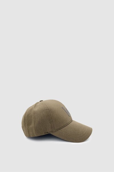 Wuclo W Embroidered Adjustable Unisex Sports, Casual and Outdoor Hat / Cap Khaki