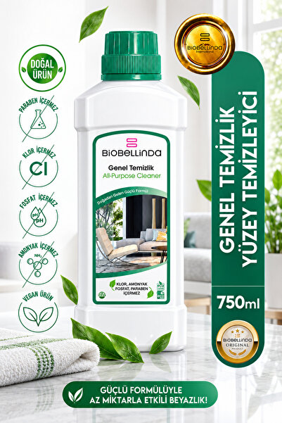 BioBellinda Doğal Genel Temizlik Ürünü Temizlikte Gerçek Güç 750 ml