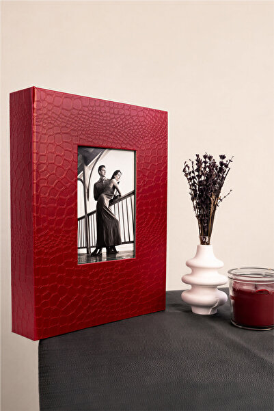 Aledo 13x18cm 200’lük Deri Fotoğraf Albümü 14lpp57200-bordo