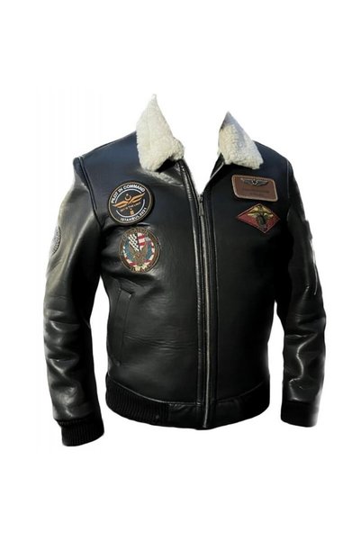 CREWTURK Pilot Montu Faux Leather Multi-Pocketed