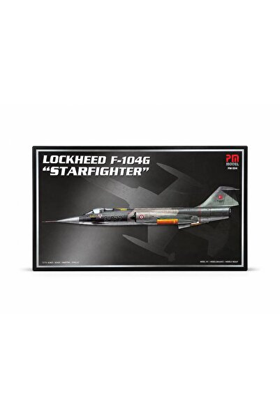 PM Model Lockheed F-104G Starfighter Plastik Uçak Maket Kiti