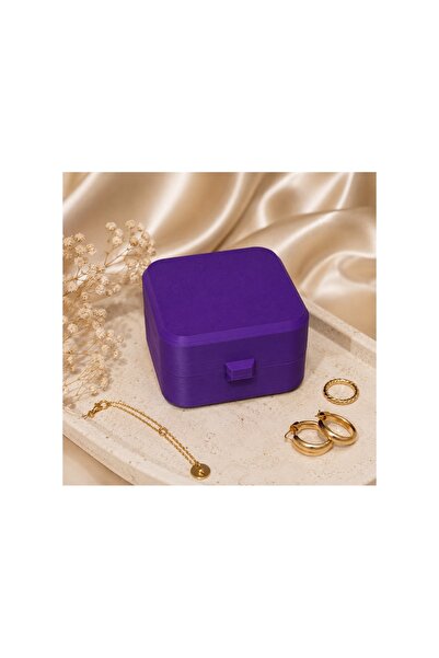 Lunera Accessories Mini Travel Jewelry Box Earrings Rings Necklace Organizer ...