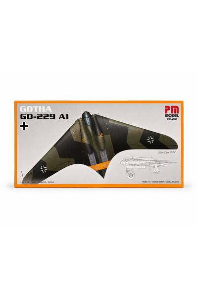 PM Gotha Go 229 A1 Model Unassembled Plastic Airplane Model Kit