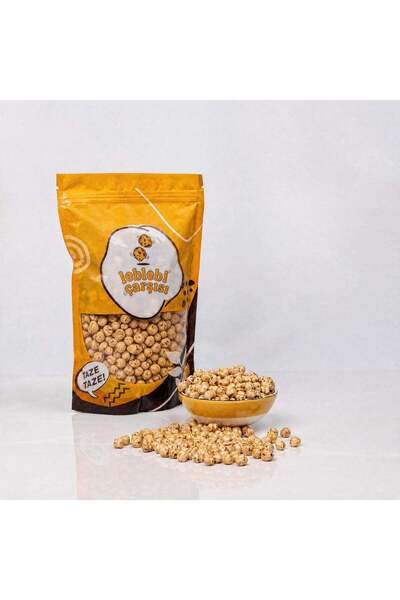 Leblebi Çarşısı Tuzlu Benekli Leblebi – 1Kg – Kavrulmuş Sarı Leblebi