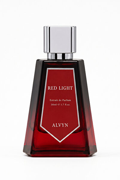 ALVYN Red Light Erkek Extrait de Parfum 50 ml | Vanilyalı - Amber - Çekici