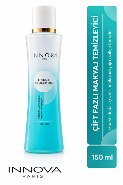Innova Efficage Double Phase Çift Fazlı Göz ve Dudak Makyaj Temizleyici 150 ml