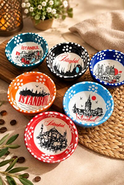 Handmade Desenli Seramik Çerezlik – Türk Malı Dekoratif