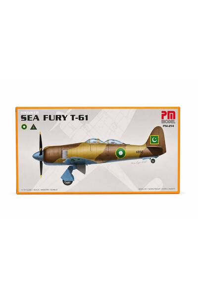 Genel Markalar Hawker Sea Fury T-61 Model Avcı-Eğitim Uçağı Demonte Plastik M...