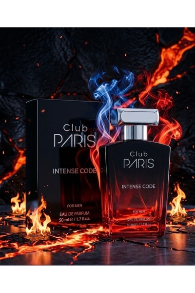 Club Paris Intense Code - Erkek Parfüm 50 ml Edp