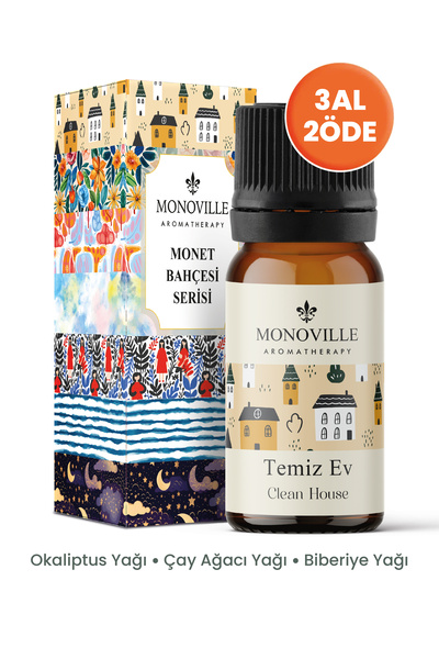 Monoville Clean House Essential Oil Blend 10 ml (Clean House Essential Oil Bl...