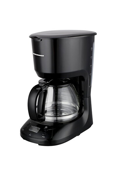 Heinner Black Chatt HCM-D750GCBK digital coffee maker, LCD, 1.25L, removable ...