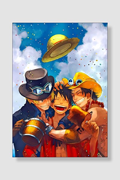 postick One Piece Anime Posteri Kalın Parlak Kuşe Kağıdı