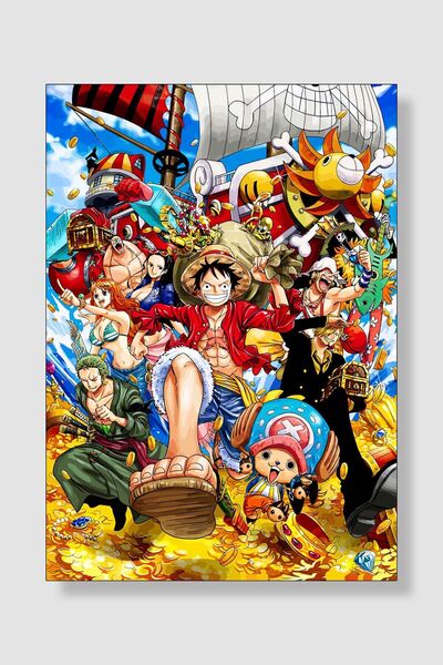 postick One Piece Anime Posteri Kalın Parlak Kuşe Kağıdı