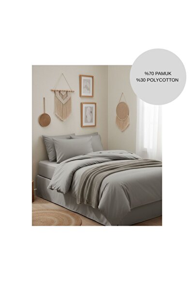 ayçiçek home Single Bedding Set & Non-Elastic Fitted Sheet & 120/200 & Pinter...