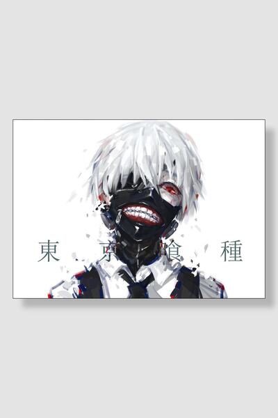 postick Tokyo Ghoul Anime Posteri Kalın Parlak Kuşe Kağıdı