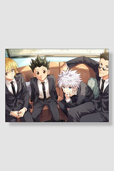 postick Hunter X Hunter Anime Posteri Kalın Parlak Kuşe Kağıdı