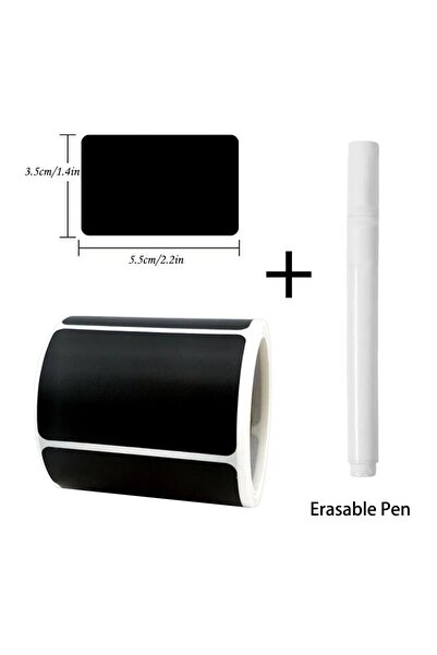 Choice1 syf-66 120Pcs/Roll 3 Styles Removable Blackboard Stickers With Erasab...