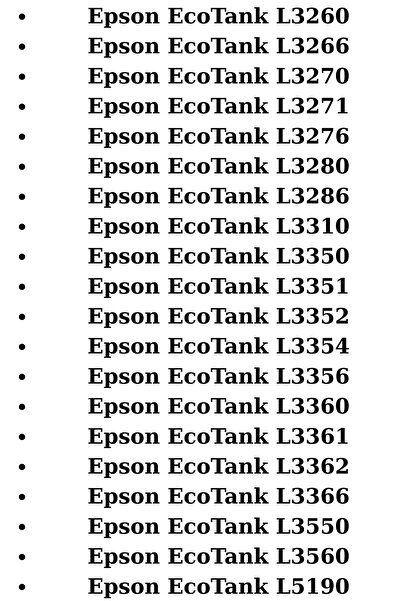 TecHarbor Epson 2 Siyahlı EcoTank L3250 L3252 L3151 L1110 L1210 L3211 L3266 L3296 L5190 L3256 Yazıcılara Uyumlu 103 Muadil Mürekkep Seti
