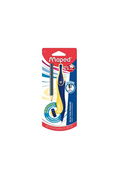 Maped Compass Kid'z universal tip blister navy/yellow "  Let's break down the...