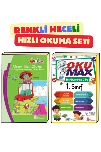 GÖNÜL YAYINCILIK 1.sınıf Hızlı Okuma renkli heceli +elakin Öykü Dizisi (8 Kitap)