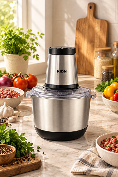KIOON Kion Food Chopper, CSU50S20S00, 2L, Adjustable, Powerful, Premium Choic...