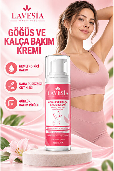 Göğüs & Kalça Dolgunlaştırıcı, Dikleştirici, Sıkılaştırıcı Bakım Kremi 100 ml