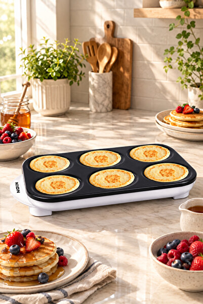 Kion طباخ كهربائي 1200 واط أبيض اللون
