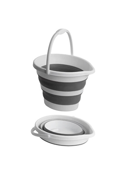 OEM Galeata pliabila din silicon si plastic 10 L