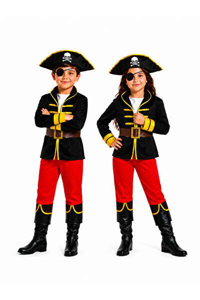 MOFAY Kids Pirate Costume – 7-Piece Adventure Set for Boys & Girls | Premium ...