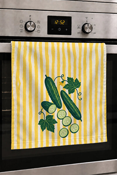 Valerine Life Hand Drying Towel 30X50Cm Cotton Absorbent Crispy Cucumber for ...