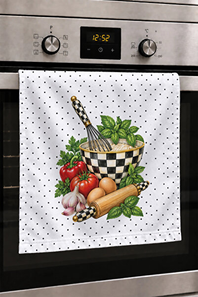 Valerine Life Hand Drying Towel 30X50Cm Cotton Absorbent for Kitchen, Oven, F...