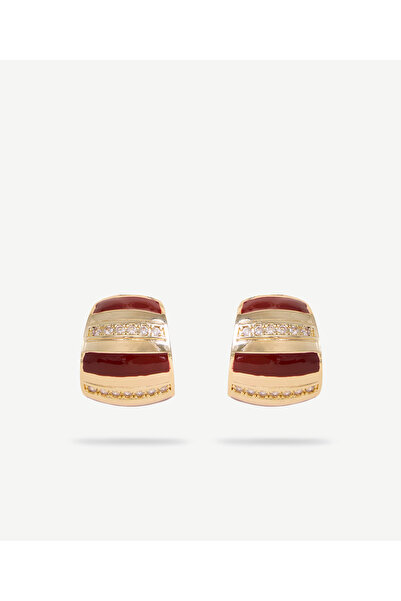Yargıcı Flat Formed Earrings