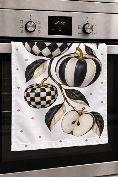 Valerine Life Hand Drying Towel 30X50Cm Cotton Absorbent Checkered Apples for...
