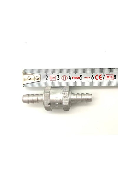 Site Hırdavat Mazot Benzin Yakıt Çekvalf 8mm ve 2 adet Hortum Kelepçesi