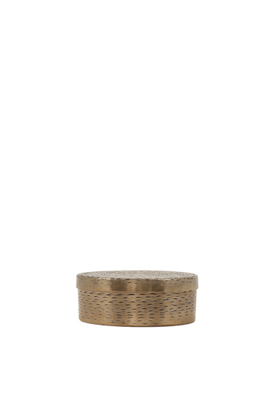 Yargıcı Dövme Desenli Alüminyum Kutu(13x4 Cm)
