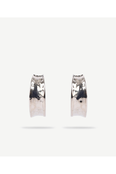 Yargıcı Amorphous Hoop Earrings