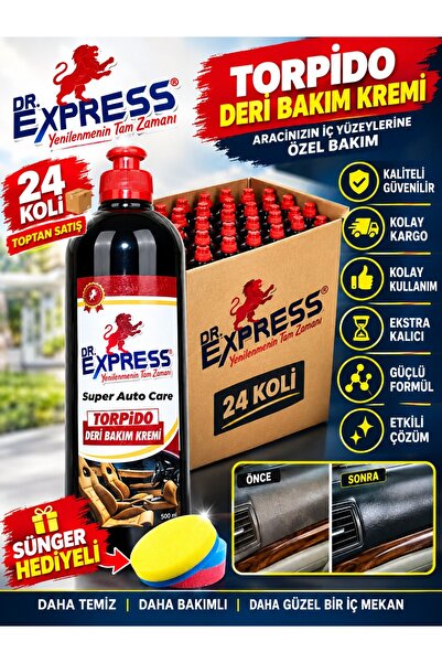 Torpido Parlatıcısı Süt Silikon 500 ml Oto Torpido Parlatıcı Süt Buğulanma Yapmaz Etkili Formül 24 ADET