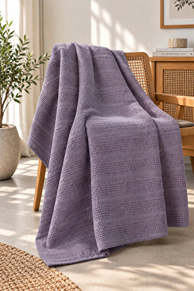 evdehome %100 Pamuk Softy Tek Kişilik Pike | 160x230 cm