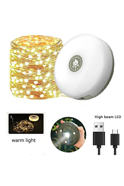 Choice KXK828 Package A USB Rechargeable Camping Light 10meter Light String O...