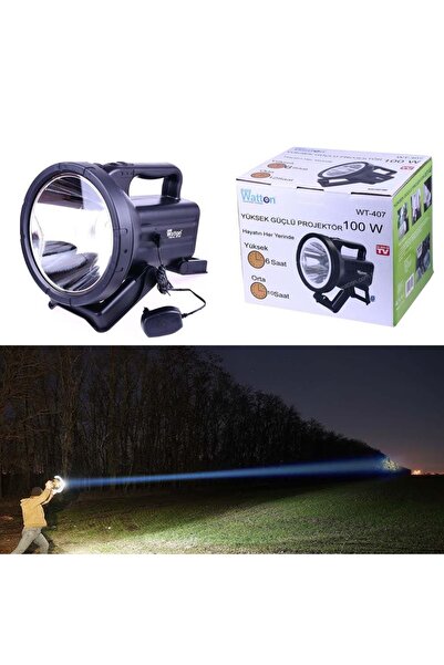 Watton Wt-407 Büyük Fener En Yüksek Işık