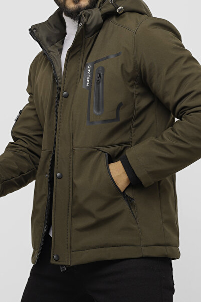 MACSYLEN Outdoor Waterproof Ski Coat with Fur Inside