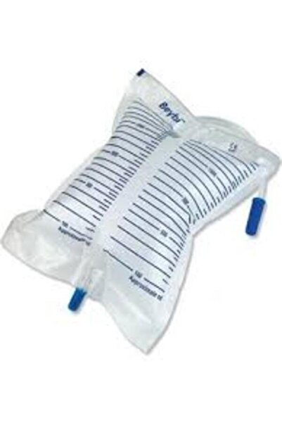 Musluklu Steril İdrar Drenaj Torbası 2000 ml