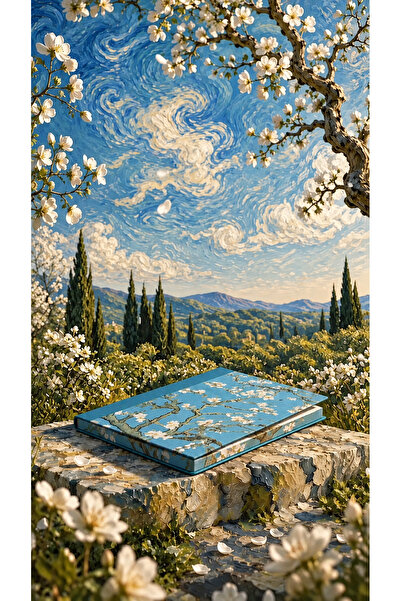 Le Color Art Collection Ciltli DefterNoktalı Blossom13x18cm