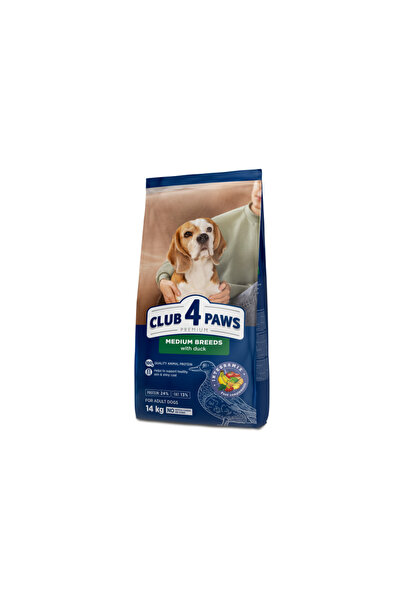 Club4Paws Hrana uscata completa Club 4 Paws pentru caini de talie medie - Rat...