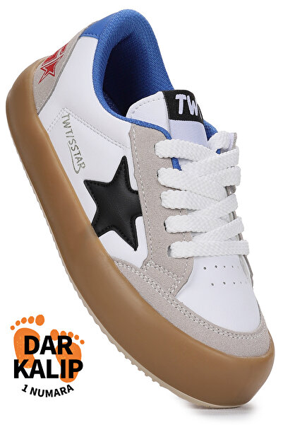 Kiko Kids حذاء رياضي للأولاد من Rida Daily Velcro Lace-Up