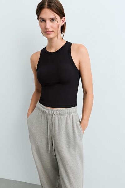 Oysho Modal karışımlı uzun fitilli tank top