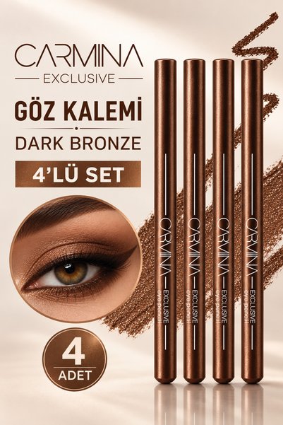 Huncalife Exclusive Göz Kalemi Dark Bronze - 4 Adet